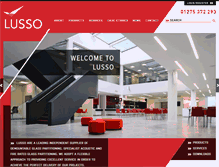 Tablet Screenshot of lussoltd.com